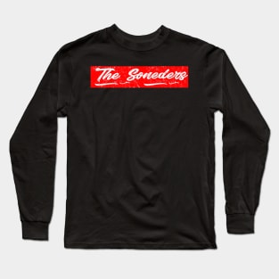 the oneders red vintage Long Sleeve T-Shirt